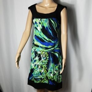 Liz Claiborne | Peacock Form Fitting Dress